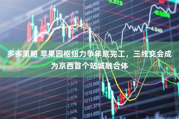 多多策略 苹果园枢纽力争年底完工，三线交会成为京西首个站城融合体
